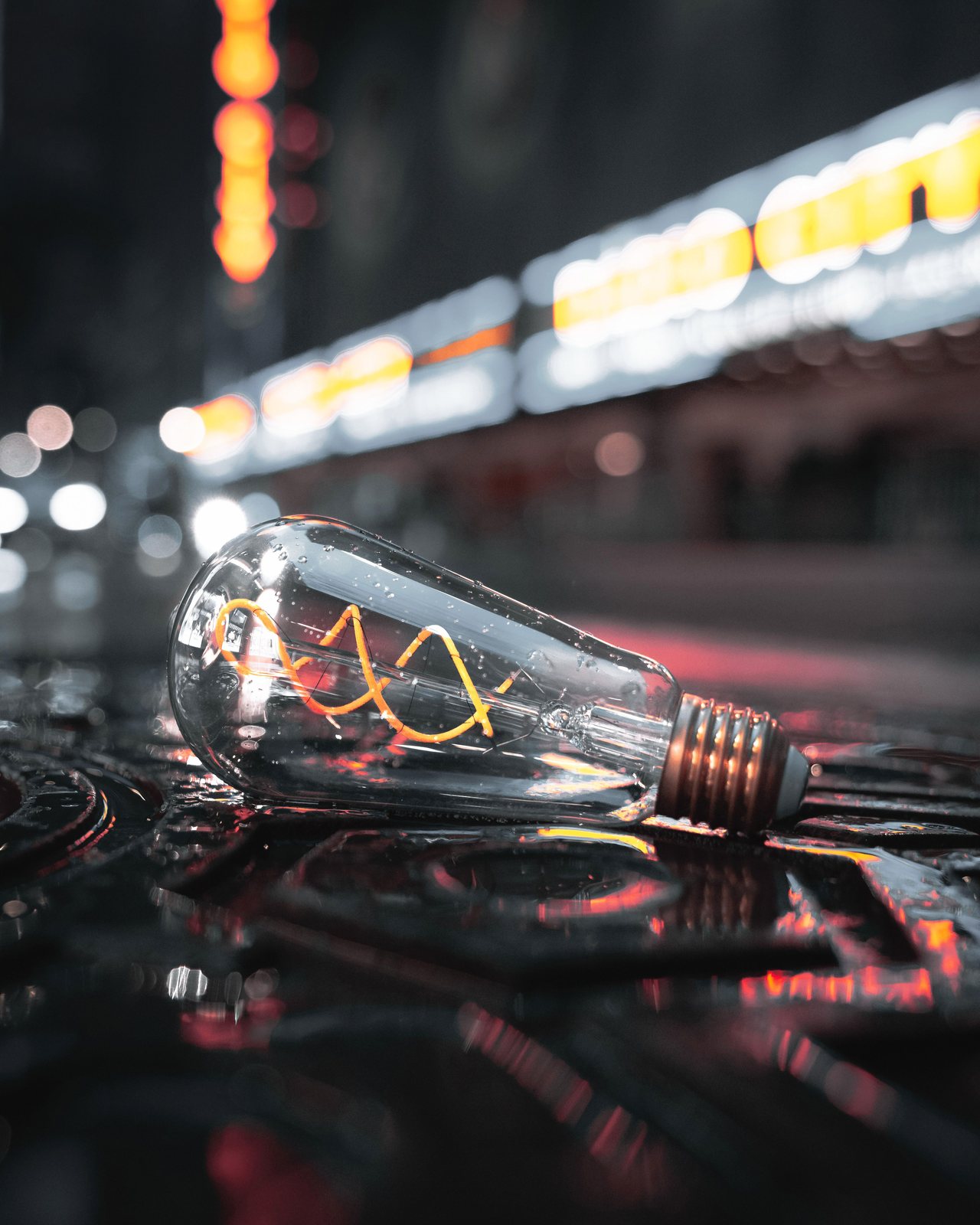 Light bulb representing innovation